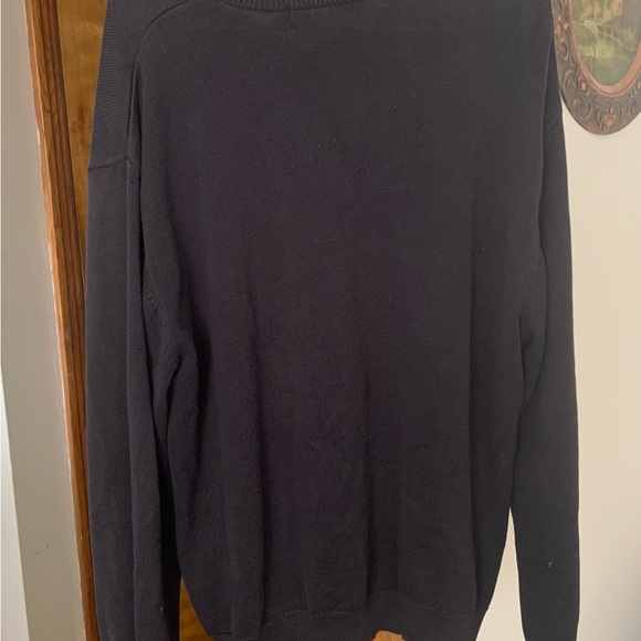 Chaps Men's Black Sweater,size large, 30$ - Picture 5 of 5
